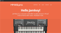 Desktop Screenshot of jamkey.net